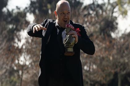 Luis Ziembrowski y un Sarmiento muy jovial