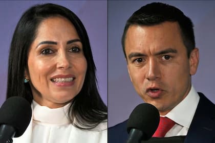 Luisa González y Daniel Noboa se enfrentan hoy en la segunda vuelta electoral en Ecuador