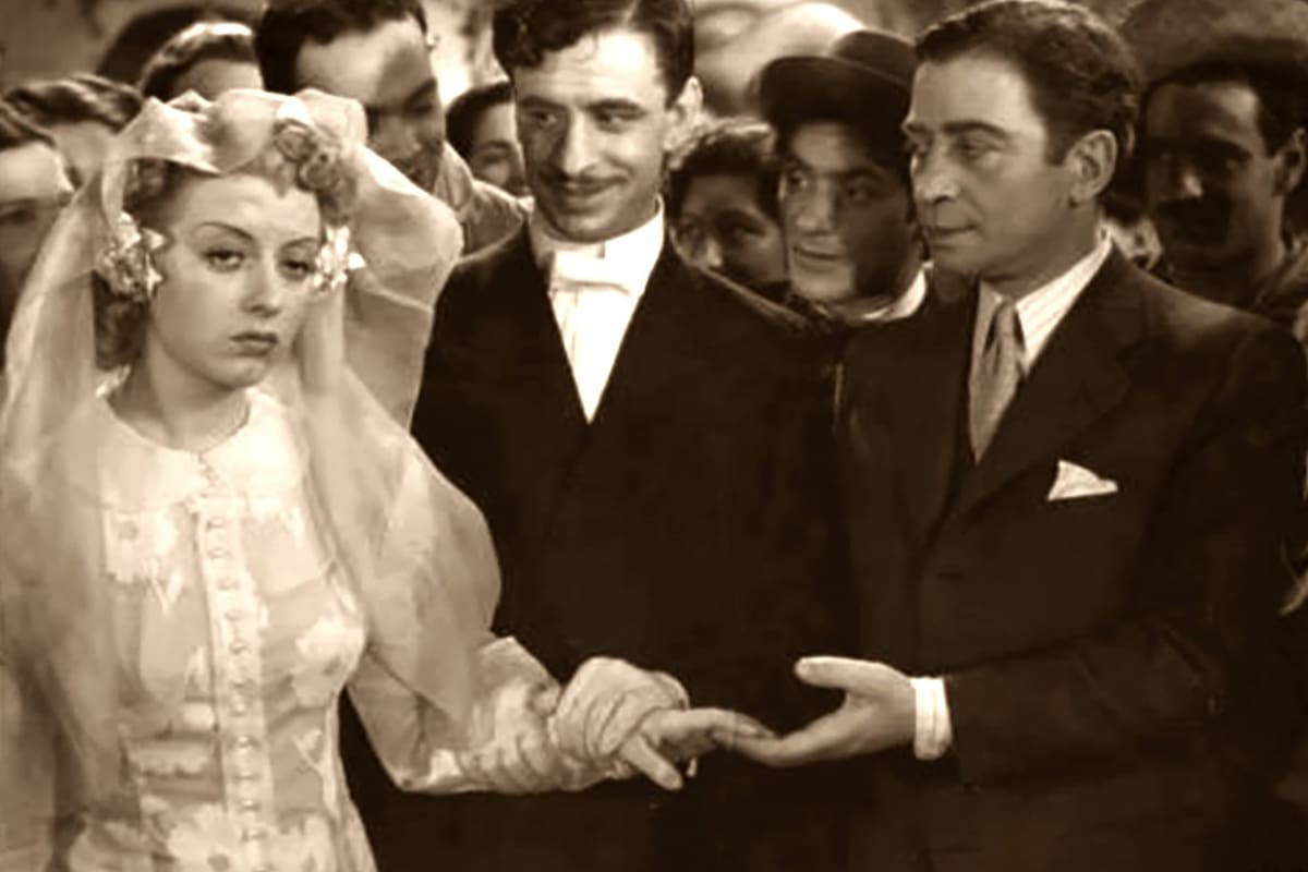 Luisa Vehí, Pedro Quartucci y Nicolás Fregues, en la versión cinematográfica