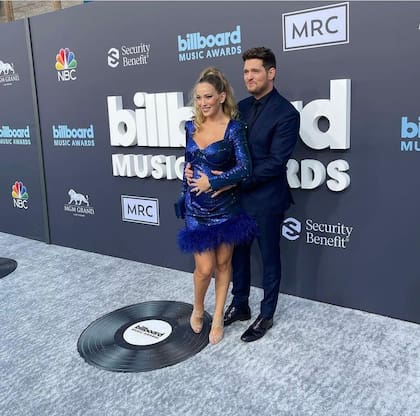 Luisana Lopilato acudió acompañada de su pareja, el cantante Michael Bublé