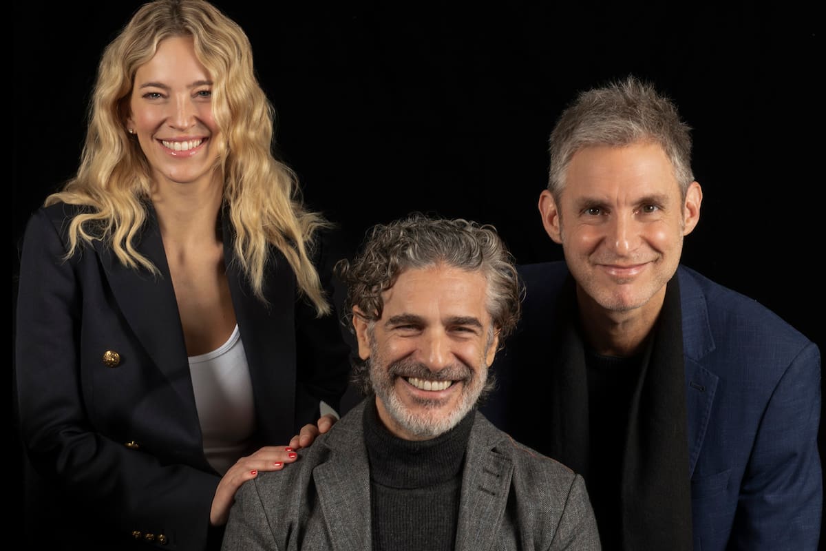 Luisana Lopilato, Damián Szifron y Leonardo Sbaraglia juntos en la nueva producción de Netflix