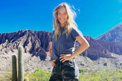Luisana Lopilato, en el rodaje de Pipa