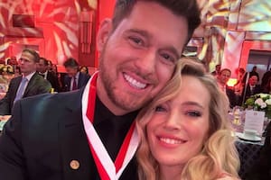 Luisana Lopilato hizo reír a todos con su reacción al ver una publicidad de Michael Bublé en Vancouver (Foto: Instagram @luisanalopilato)