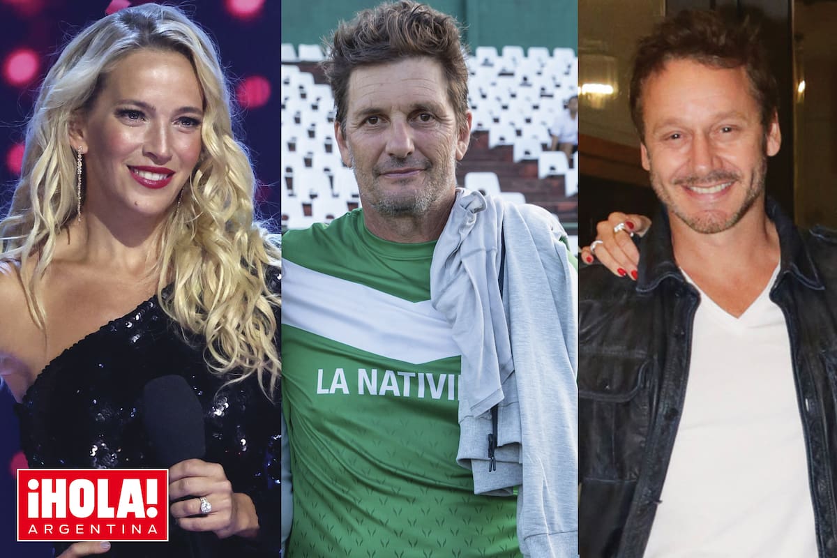 Luisana Lopilato, Lolo Castagnola y Benjamín Vicuña.