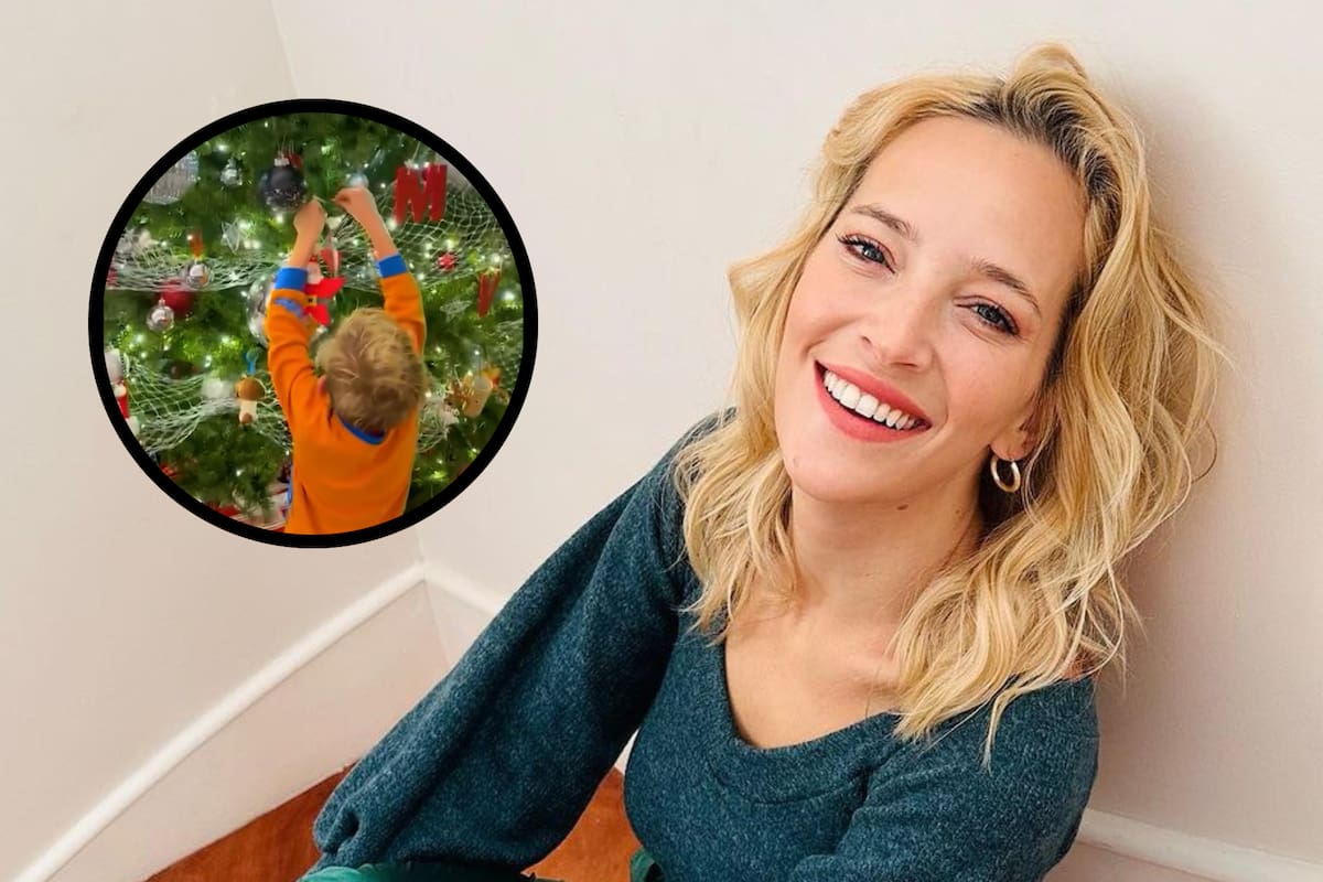 Luisana Lopilato mostró su decoración navideña