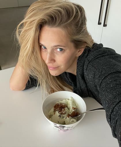 Luisana Lopilato mostró un extraño antojo