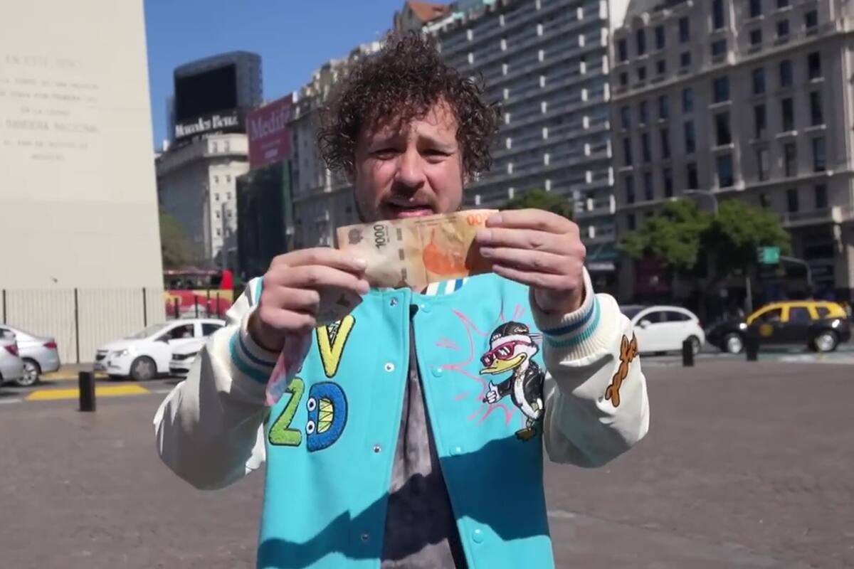 Luisito Comunica habló sobre la economía argentina en su último video