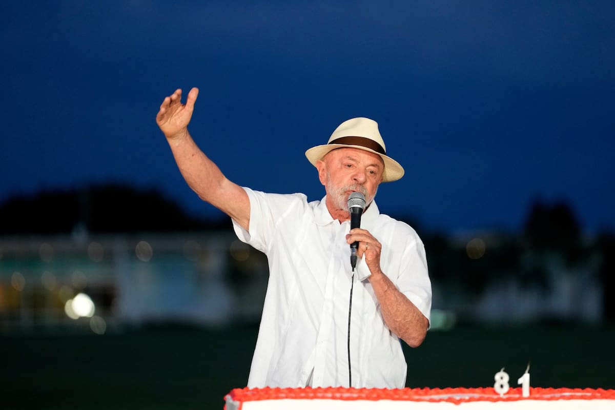 Luiz Inácio Lula da Silva (AP/Eraldo Peres)