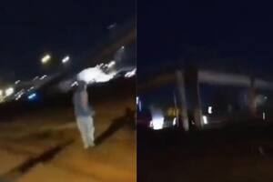 Atacaron a policías que custodiaban un supermercado en Luján