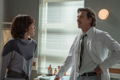 Luján Machado (Belén Chavanne) y Francisco Alarcón (Federico Amador)