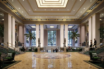 Lujo y sofisticación, así se ve el renovado hotel Waldorf Astoria de Nueva York tras su renovación