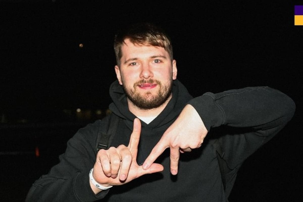 Luka Doncic, en su llegada a Los Angeles Lakers, su nueva franquicia en la NBA