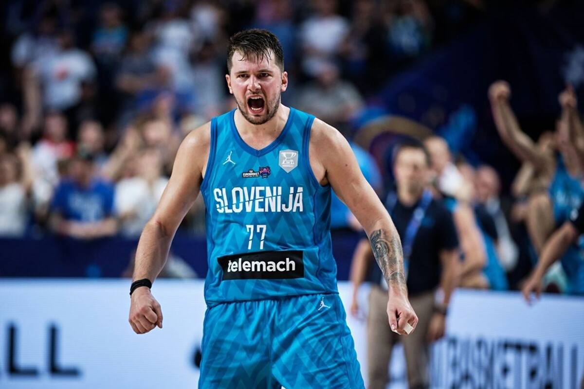 Luka Doncic, figura de Eslovenia, es el máximo anotador en lo que va del Mundial de básquet 2023