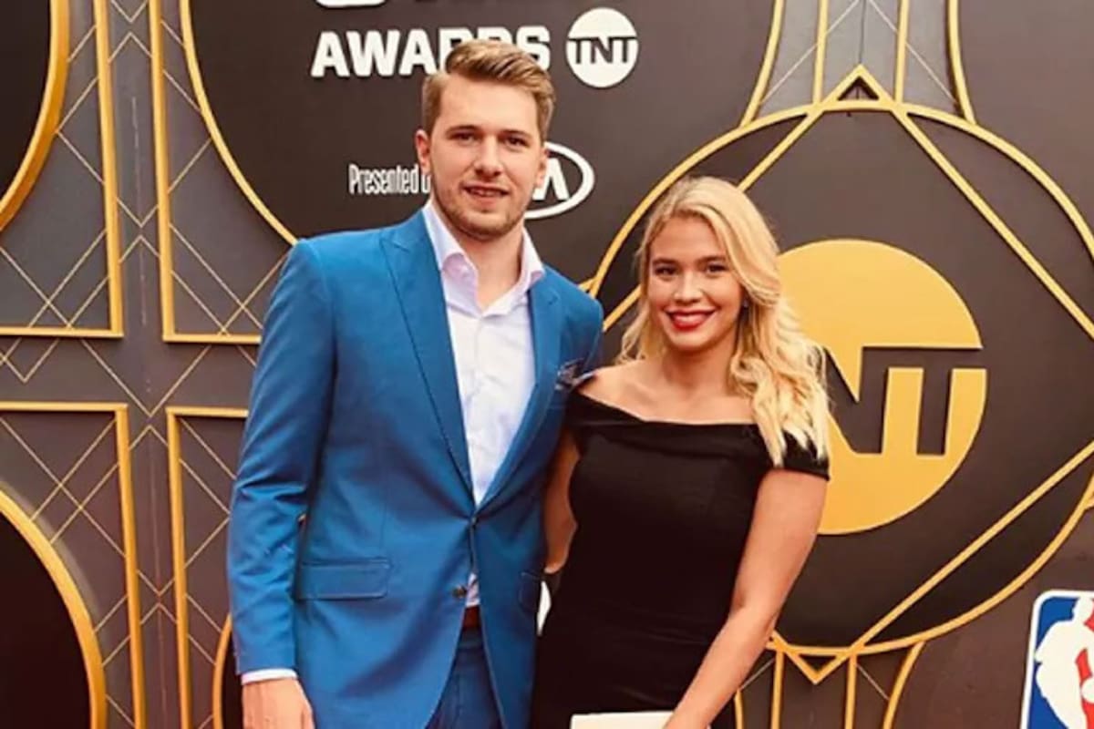 Luka Doncic, junto a Anamaria Goltes, en tiempos felices