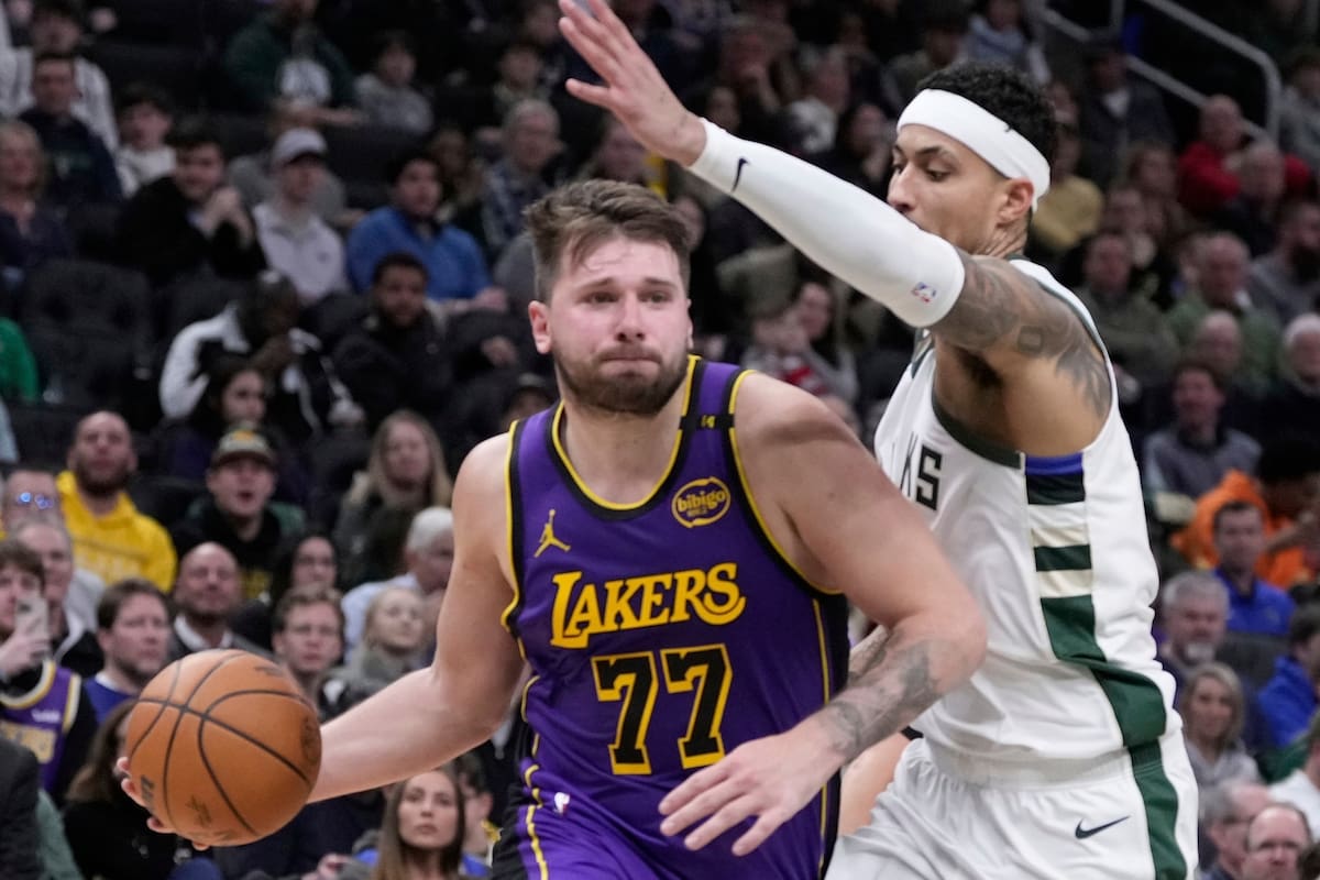 Luka Doncic no jugará el viernes en Denver, se une a James en la lista de lesionados de los Lakers