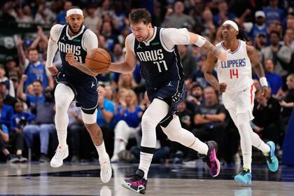 Luka Doncic otra vez fundamental en el triunfo de Dallas Mavericks sobre Los Angeles Clippers