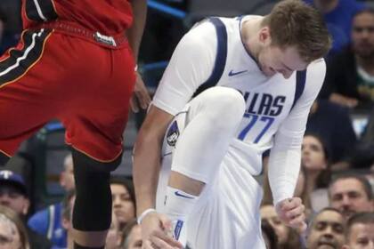 Luka Doncic y la jugada que asustó a todos
