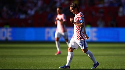 Luka Modric, a la hora señalada