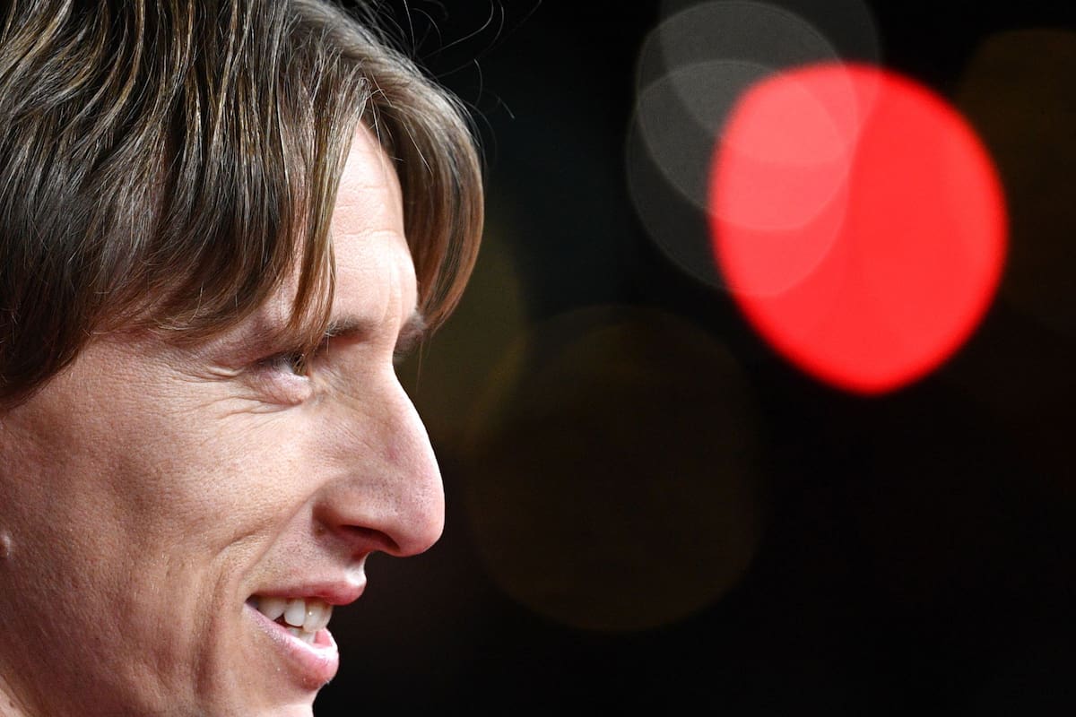 Luka Modric apuntó la inasistencia de Cristiano Ronaldo a la gala