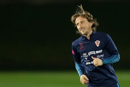 Luka Modric, el emblema de la selección de Croacia, rival de la Argentina en las semifinales de Qatar 2022