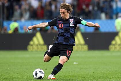 Luka Modric, figura del mundial Rusia 2018