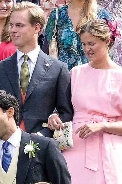 Lukas, el hijo mayor de la princesa Tatiana de Liechtenstein, y su prometida y prima lejana, la condesa Marie Magdalena von Wilczek