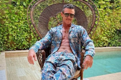Luke compartió en redes sociales su viaje, entre paisajes y momentos de relax. Foto Instagram @thereallukeevans
