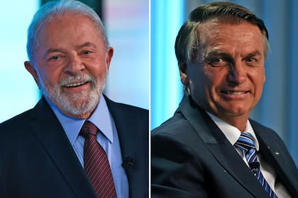 Lula Da Silva y Jair Bolsonaro, durante el debate