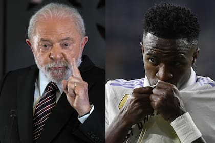 Lula da Silva pidió medidas contra el racismo en el fútbol, tras el escándalo con Vinicius (AP Photo/Louise Delmotte/Alvaro Barrientos)