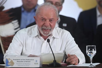 Lula durante una reunión sobre medioambiente en Campo Grande, Mato Grosso do Sul