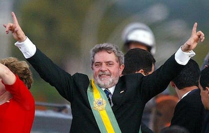 Lula se convirtió en 2003 en el primer exobrero en llegar a la presidencia de Brasil, en su cuarto intento