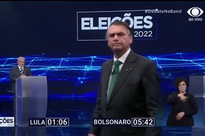Lula vs. Bolsonaro, en el primer debate presidencial antes del ballottage