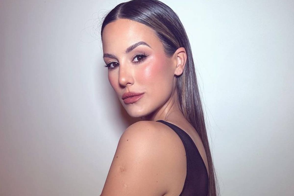Luli Fernández mostró el detrás de su glamouroso look (Foto Instagram @lulifernandezok)