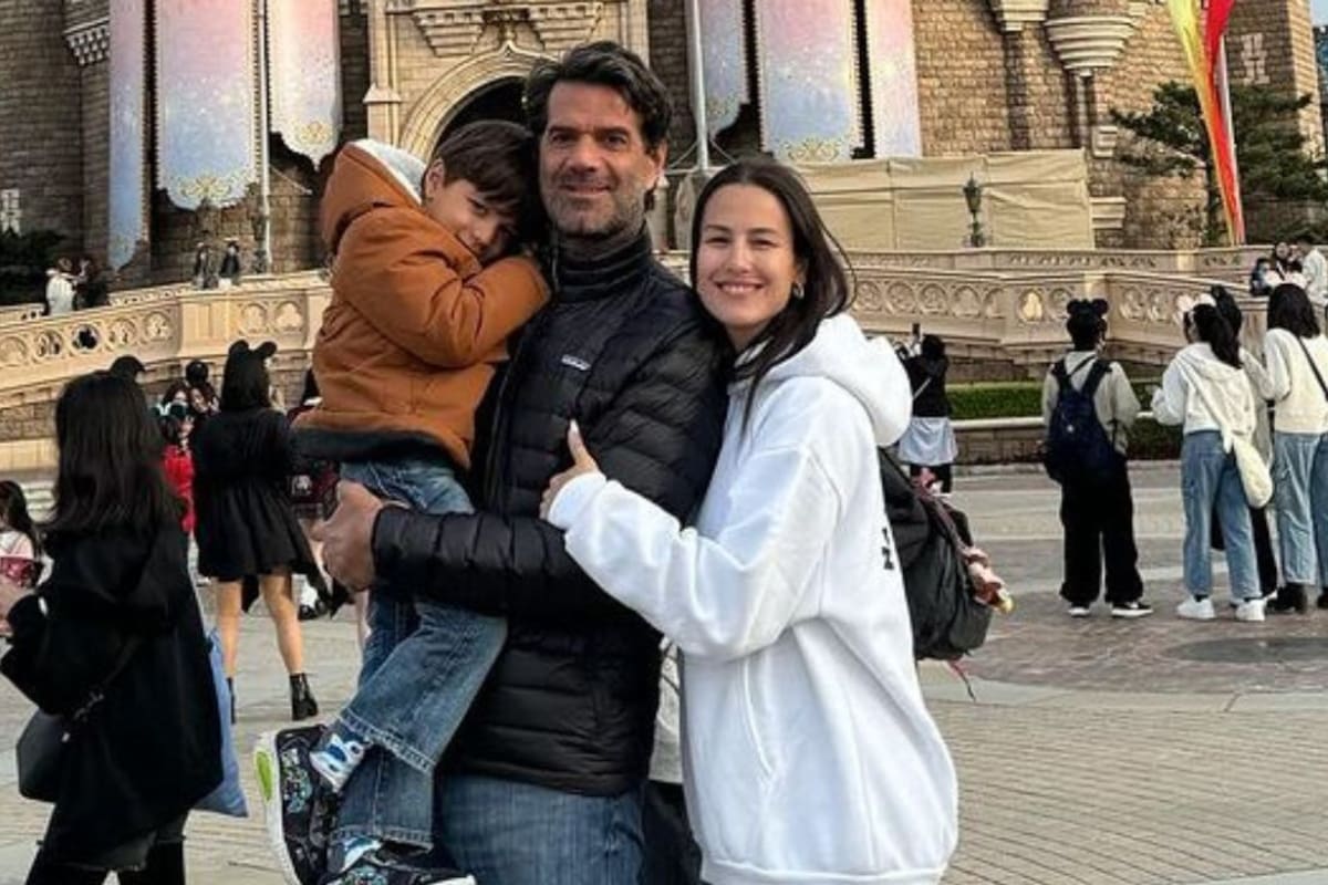 Luli Fernández y Cristian Cúneo Libarona tuvieron un hijo llamado Indalecio
