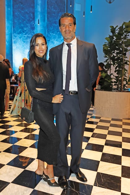 Luli Fernández y su marido, el abogado Cristián
Cúneo Libarona.