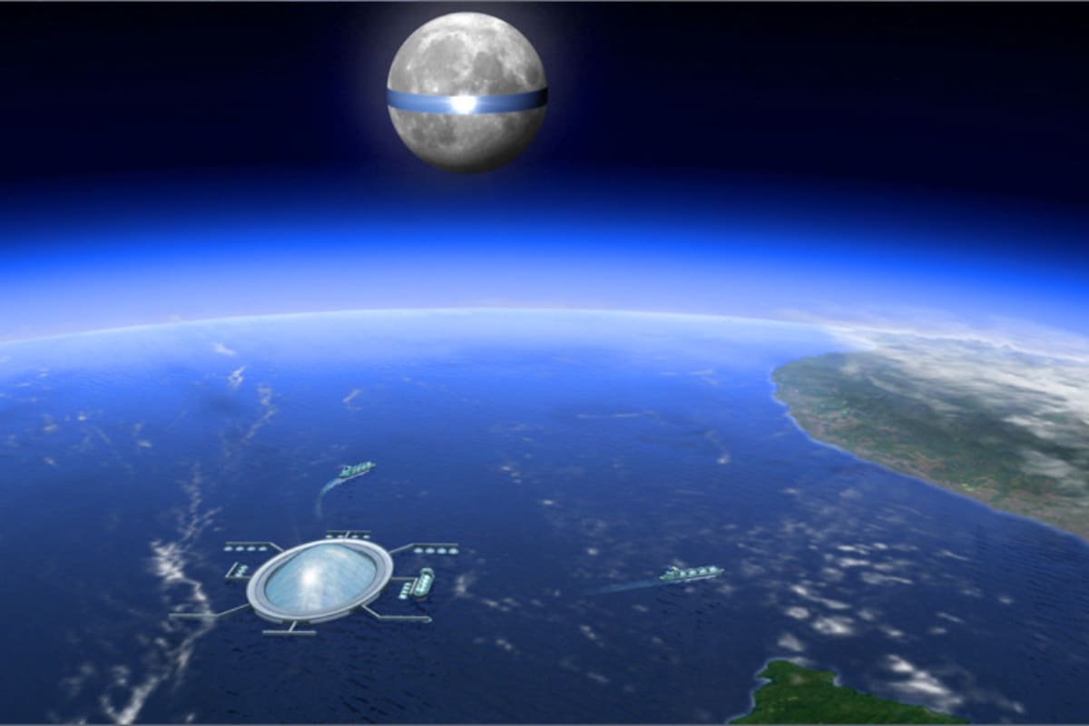 Luna Ring, el ambicioso proyecto japonés para conseguir energía inagotable para todo el planeta