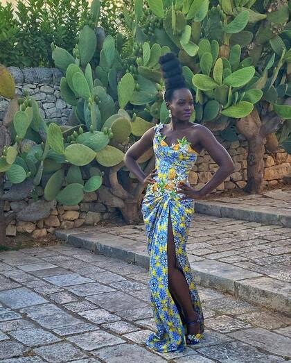 Lupita Nyong’o lució un peinado icónico