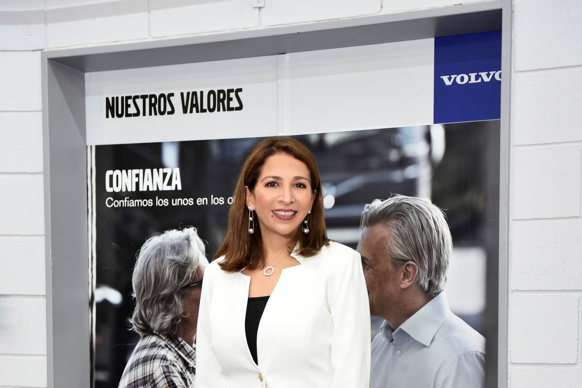 Luz Elena Jurado, presidente de Volvo Trucks and Buses Argentina