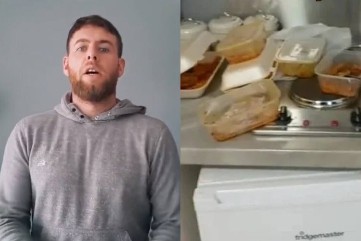 Lyam Hitchens recibió su casa de alquiler con un sinfín de destrozos