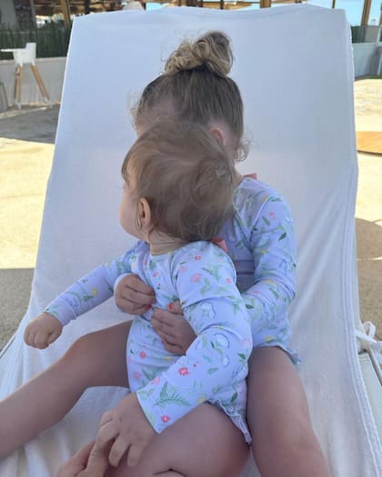 Lyla Maria y Eloise Christina, nietas de Arnold Schwarzenegger