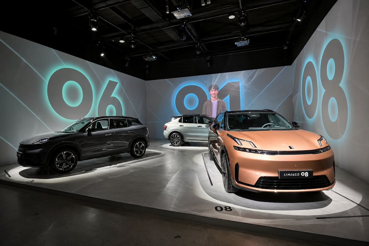 Lynk&Co desembarcó en la Argentina con tres SUV híbridos enchufables