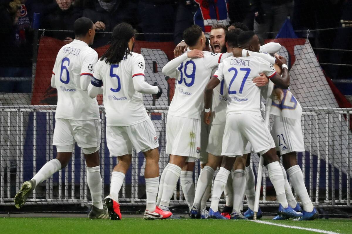 Lyon festeja el 1 a 0