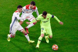 Champions League. El Barcelona de Messi no pudo ganar: 0-0 ante Lyon en Francia