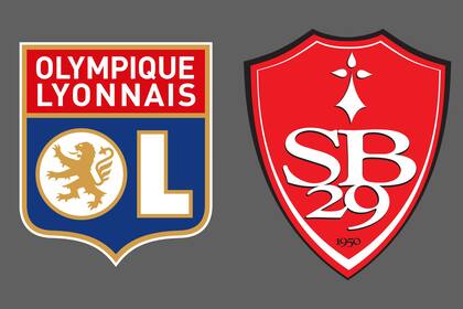 Lyon y Brest disputaron uno de los encuentros de la jornada del fútbol francés