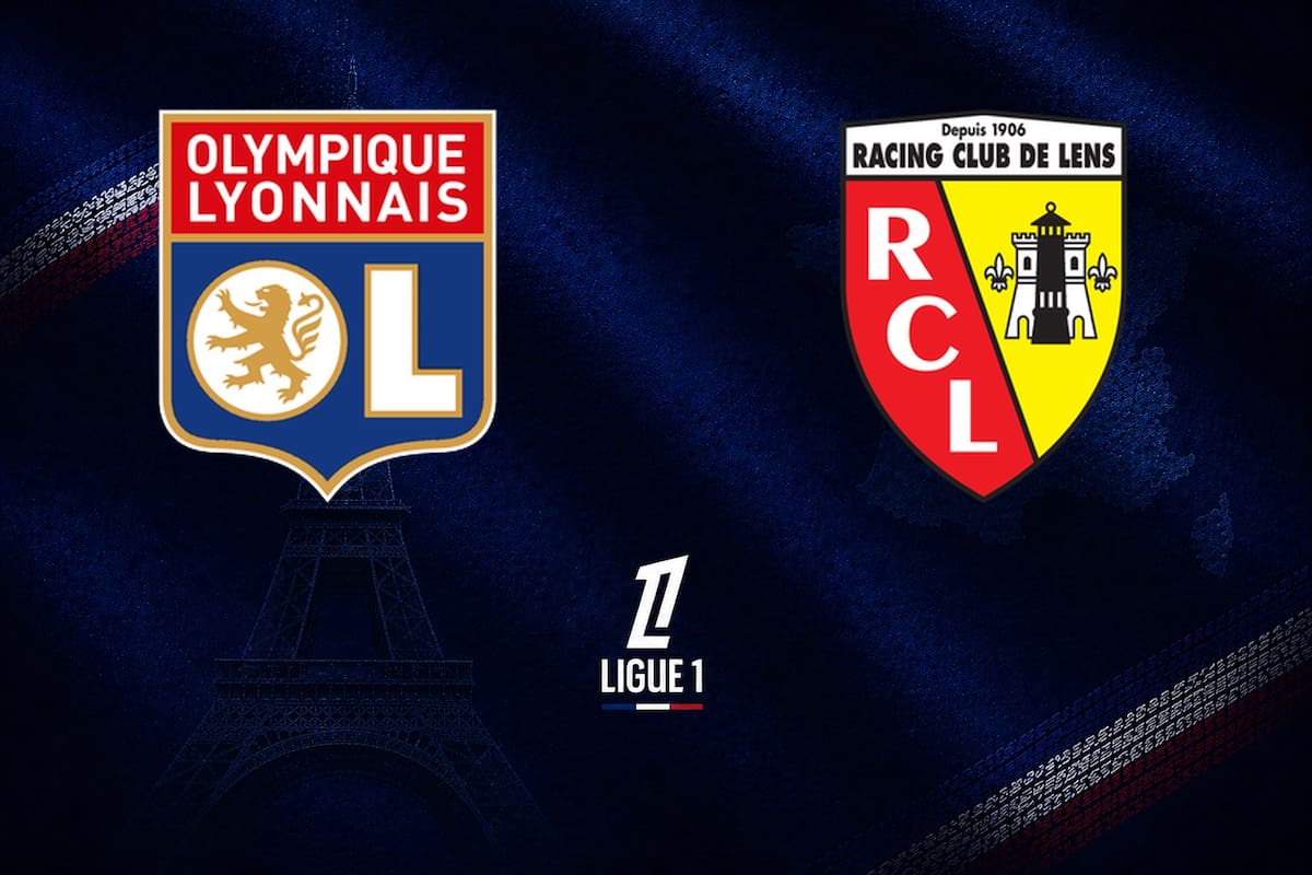 Lyon y Lens disputaron uno de los encuentros de la jornada del fútbol francés