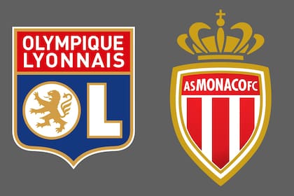 Lyon y Monaco disputaron uno de los encuentros de la jornada del fútbol francés