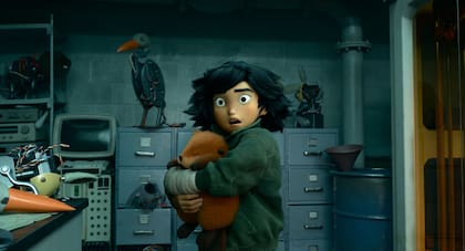 Mabel, un personaje muy preocupado por el cuidado de la naturaleza y por supuesto, los animales