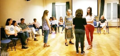 Mabel Meschiani en sesiones de constelación familiar