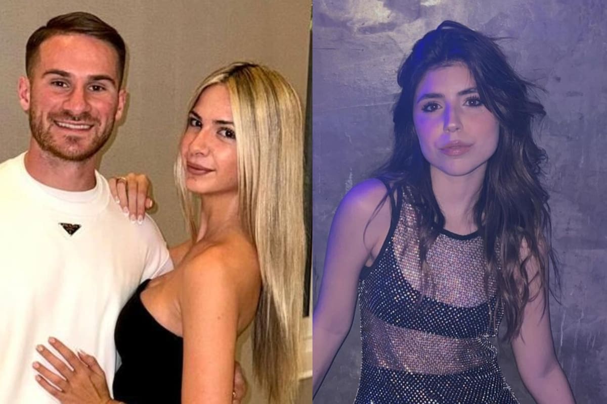 Mac Allister cumplió años y Ailén Cova lo saludó con en las redes con imágenes de ellos juntos, algunas de la época en la que él estaba con Mayan (Instagram @alemacallister / @camimayan)