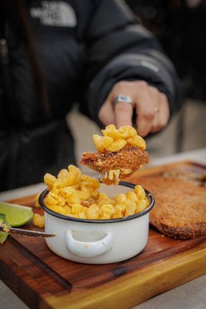 Mac & Cheese en Ribs al Río